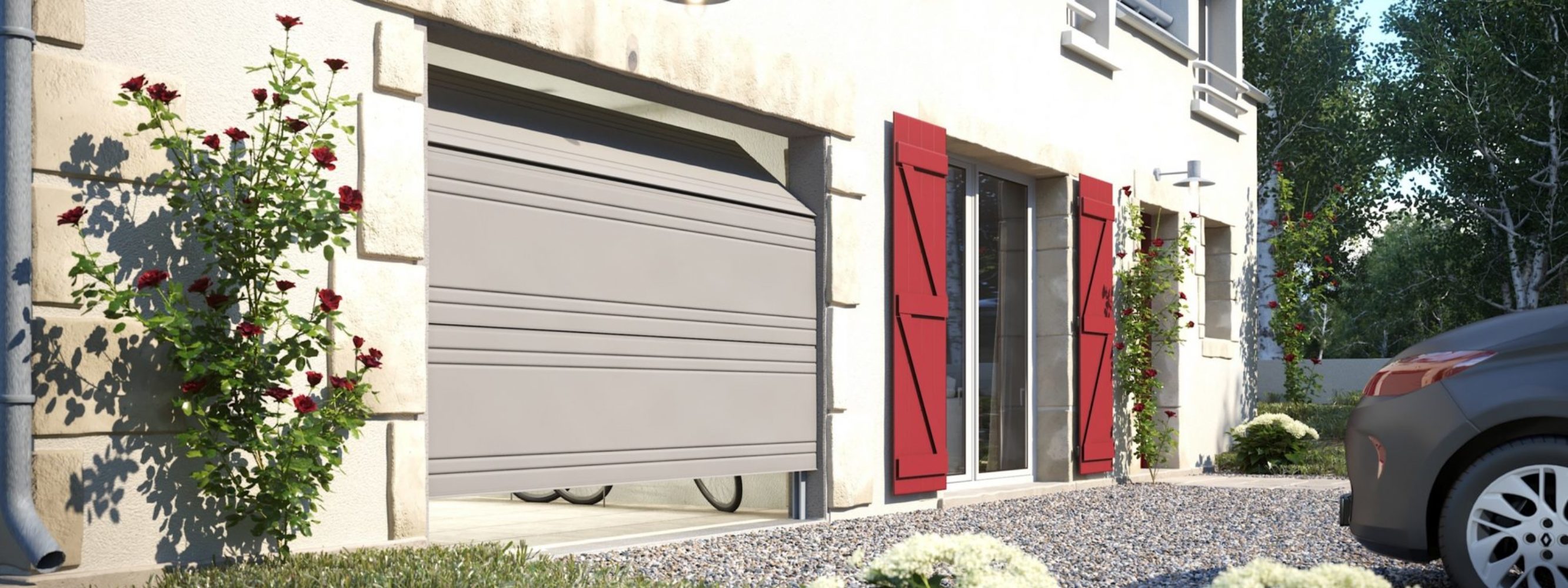 Portes de garage de fabrication française - Art & Fenêtres
