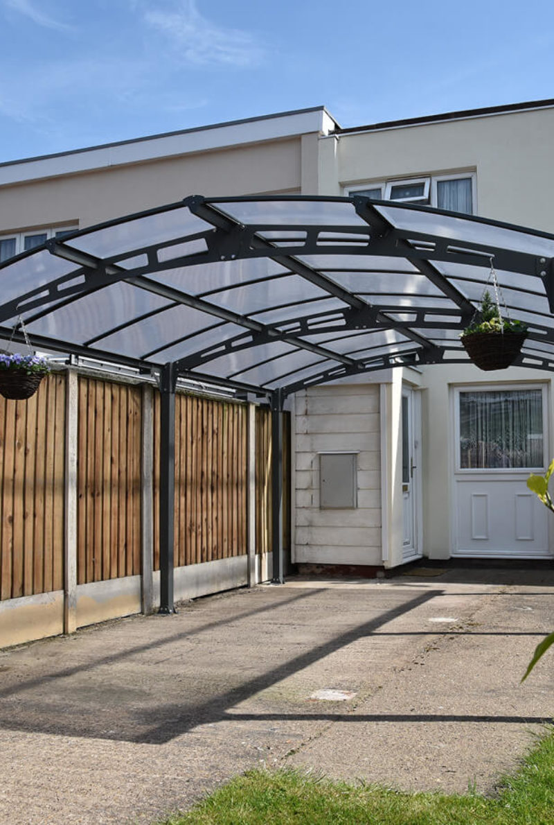 pose carport aluminium